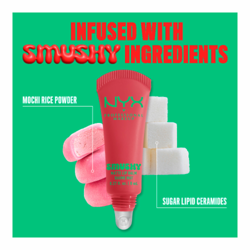 NYX Professional Makeup Smushy Lip Balm Matte Finish 05 Snuggle SZN Perspective: bottom