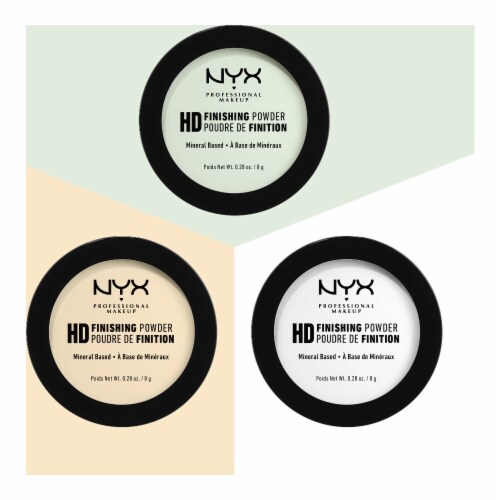 NYX Professional Makeup HD Finishing Powder 2 Banana Perspective: bottom