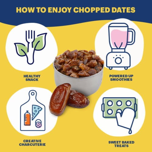 Sunsweet® Chopped Dates Perspective: bottom