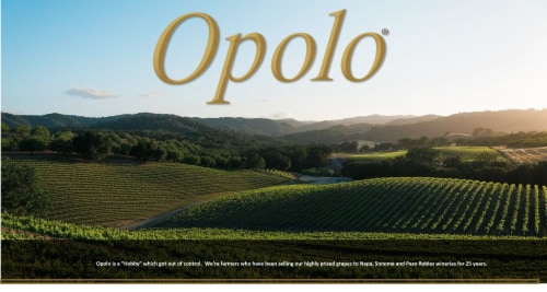 Opolo Summit Creek Zinfandel-California Red Wine Perspective: bottom