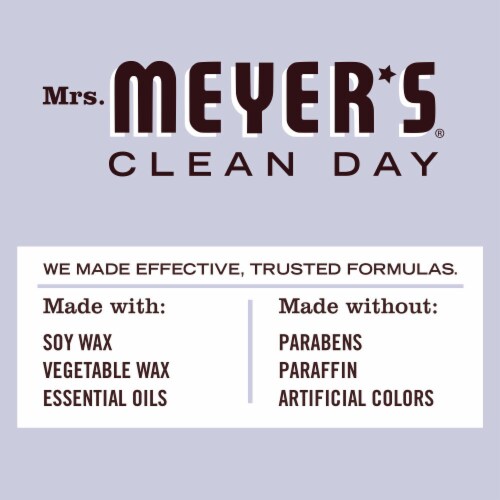 MRS MEYERS CLEAN DAY Scented Soy Candle Lavender Perspective: bottom