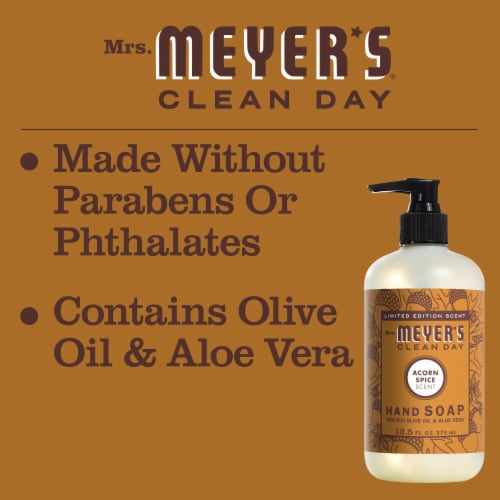 MRS MEYERS CLEAN DAY Liquid Hand Soap Acorn Spice Perspective: bottom