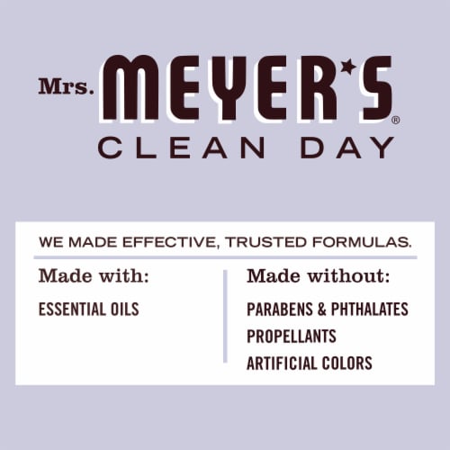 Mrs. Meyer's Clean Day Lavender Scent Room Freshener Perspective: bottom