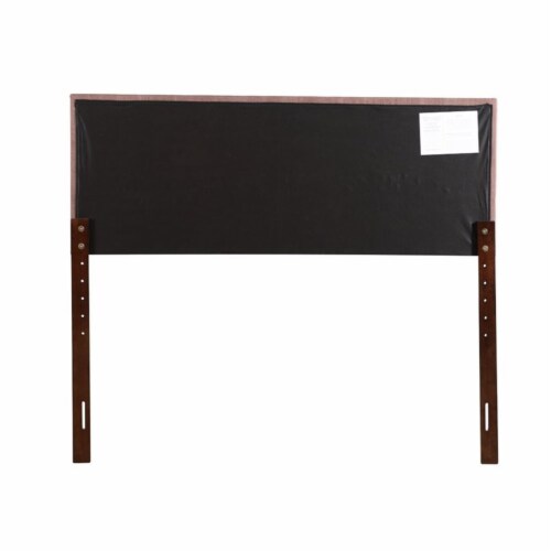 Glory Furniture Super Nova Fabric Upholstered Full Headboard in Brown Perspective: bottom