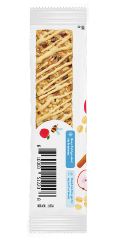 Once Upon a Farm™ Organic Apple Cinnamon Refrigerated Oat Kids Bar Perspective: bottom