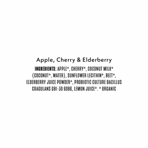 Once Upon A Farm™ Apple Cherry Elderberry Immunity Blend Yogurt Perspective: bottom