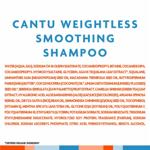 Cantu® Weightless Smoothing Shampoo Perspective: bottom