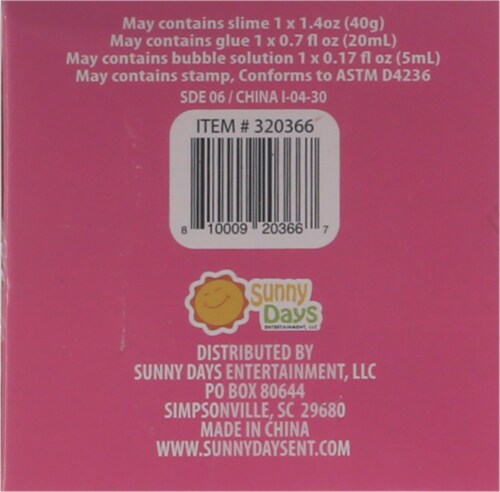 Sunny Days Pom Pop Series 1 Perspective: bottom