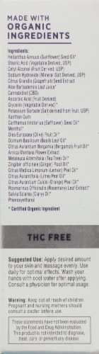 Medterra CBD Rapid Cooling Cream 500mg Perspective: bottom