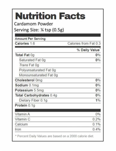 Aiva Cardamom Ground - Elaichi Powder (Cardamom Powder) 3.5 oz Perspective: bottom