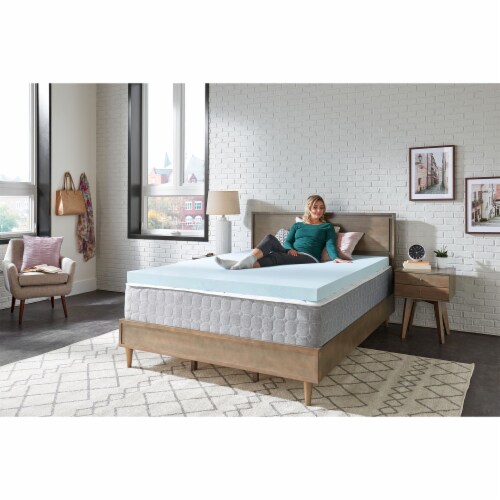 Lucid Comfort Collection - 4 Gel Memory Foam Full Mattress Topper