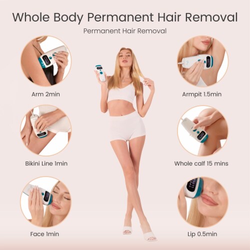 Pure Daily Care IPL Hair Removal - Painless, At-Home Laser Hair Remover  Handset, 1 - Pick 'n Save