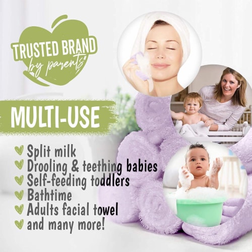 Purple sales baby washcloths