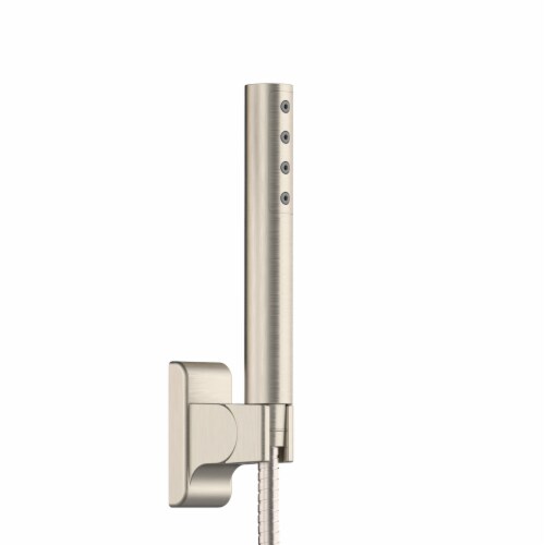 PULSE ShowerSpas Atlantis Brushed Nickel Shower System Perspective: bottom