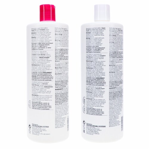 Paul Mitchell Super Strong Daily Shampoo 33.8 oz & Super Strong Daily Conditioner 33.8 oz Com Perspective: bottom