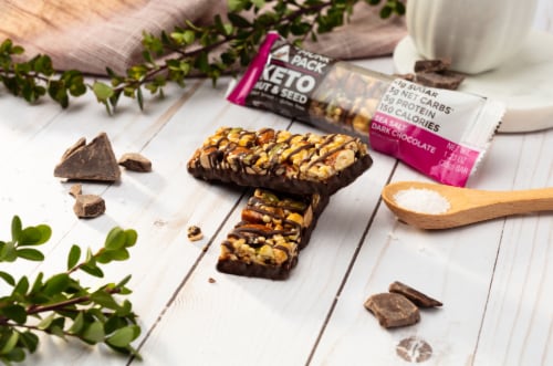 Munk Pack® Keto Sea Salt Dark Chocolate Nut & Seed Bars Perspective: bottom
