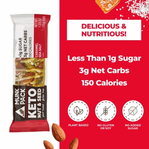 Munk Pack® Keto Caramel Sea Salt Nut & Seed Bars Perspective: bottom