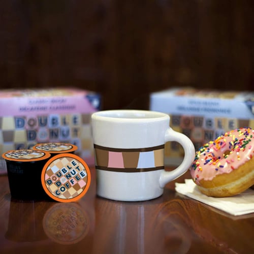Double Donut Hazelnut Decaf Flavored Coffee Pods Medium Roast 80 ct Fred Meyer