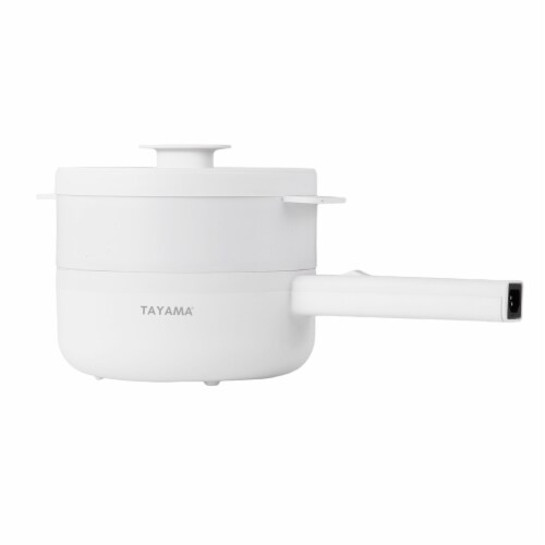 Tayama THP-150 1.5 Litre Electric Cooking Pot & Food Steamer Perspective: bottom