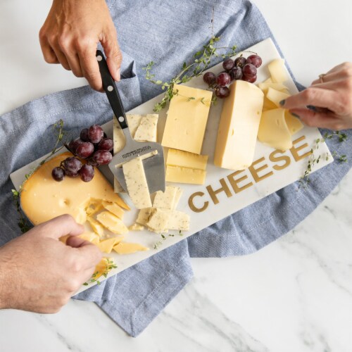 Four Snacking Cheeses for Everyone in Gift Box Perspective: bottom