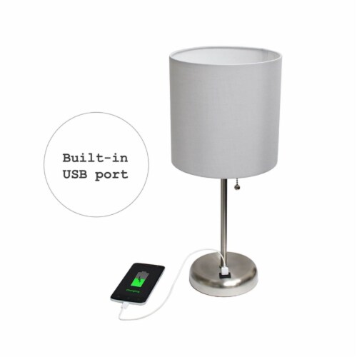 Stick lamp with usb port deals
