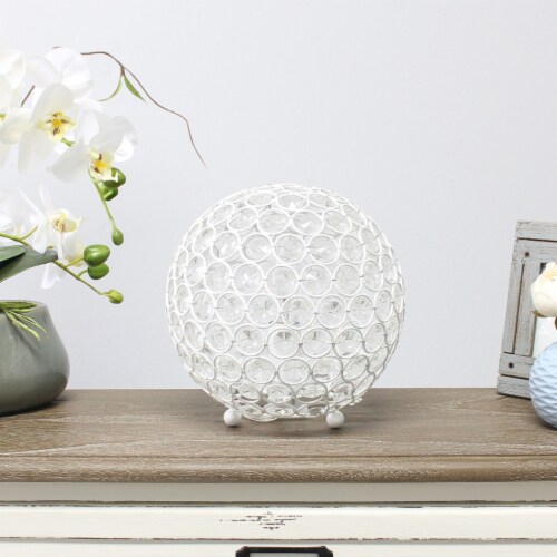 Metal sphere table lamp hotsell