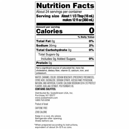 SodaStream® Mug Root Beer Zero Sugar Drink Mix Perspective: bottom