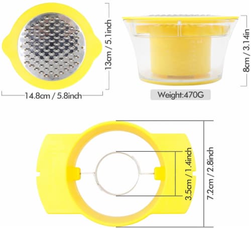 Corn Stripper, 4 in 1 Corn Shucker Tool Corn Holder, Corn Stripping Tool Perspective: bottom