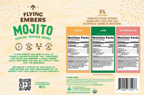 Flying Embers Mojito Variety Pack Perspective: bottom