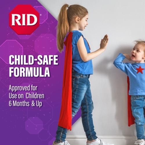 RID One & Done™ Lice Treatment Perspective: bottom
