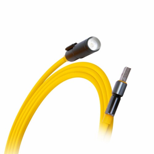 Helix 240W USB-C Flashlight Cable Perspective: bottom
