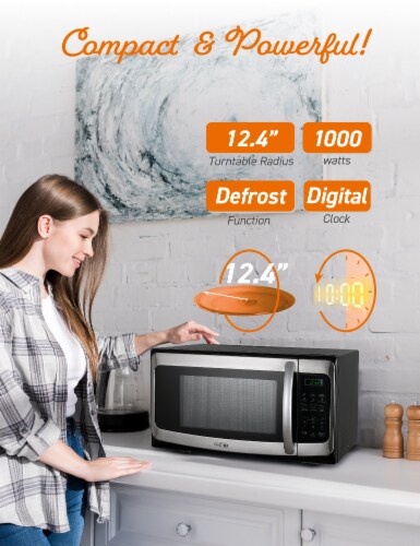 1000 Watt Countertop Microwave Oven EACH Fred Meyer