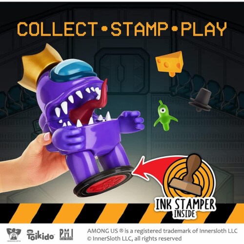 among us figure with stamper