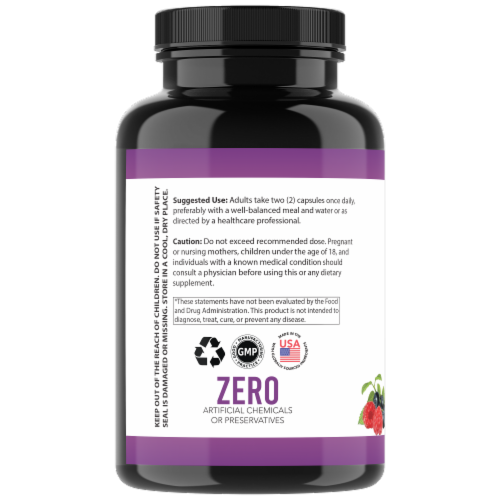 Berry Slim With Raspberry Ketones, Cinnamon, & Apple Cider Vinegar 60ct