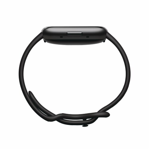 Fitbit Versa 4 Activity Tracker - Black Graphite Perspective: bottom
