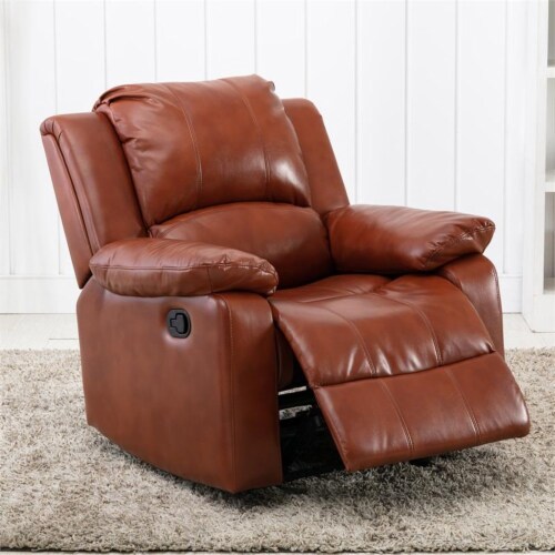 Faux leather glider chair new arrivals