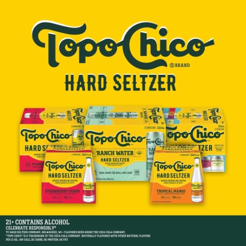 Topo Chico Ranch Water Gluten Free Hard Seltzer Perspective: bottom