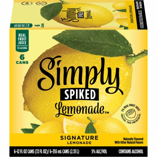 Simply Spiked Signature Hard Lemonade Perspective: bottom