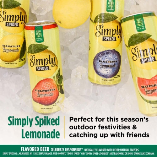 Simply Spiked Hard Lemonade Variety Pack Perspective: bottom