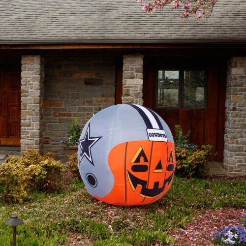 Sporticulture™ NFL Dallas Cowboys Team Pride Inflatable Jack-O'-Helmet Perspective: bottom