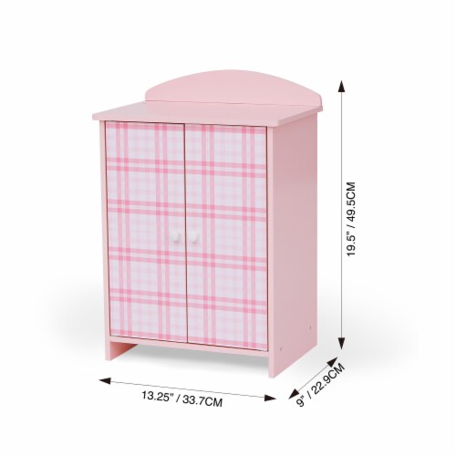 Sophia's Aurora Princess Armoire, Robe, Slippers for 18  Dolls, Pink Perspective: bottom