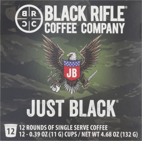 Black Rifle® Coffee Company Just Black Medium Roast K-Cup Coffee Pods Perspective: bottom