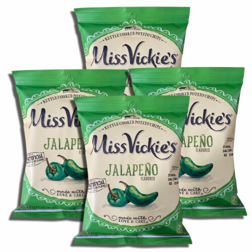 Jalapeno Kettle Cooked Potato Chips by Ms. Vickie's Bundle Hungry