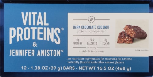 Vital Proteins® Jennifer Aniston™ Protein+Collagen Bar - Dark Chocolate Coconut Perspective: bottom