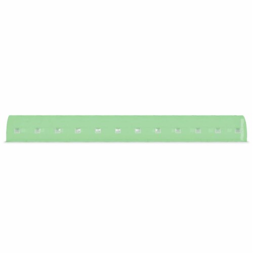 vidaXL Greenhouse 581.3 ft² 59.1'x9.8'x6.6' Perspective: bottom