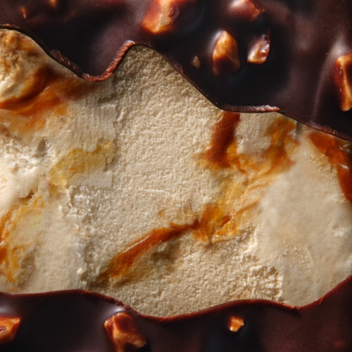 Keto Zero Added Sugar Peanut Butter Caramel Ice Cream Bars 4pk, 2.75 fl oz Bars Perspective: bottom