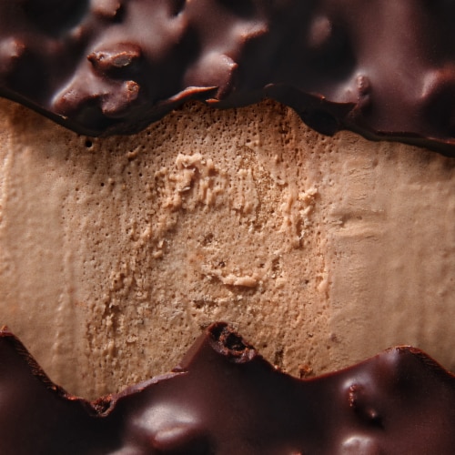Keto Pint Triple Chocolate Crunch Ice Cream Bars Perspective: bottom