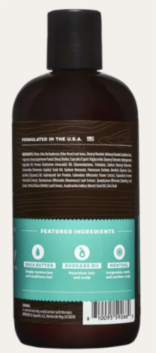 Dr. Squatch® Coconut Castaway Men's Natural Conditioner Perspective: bottom