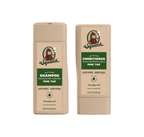 Dr. Squatch® Pine Tar Men's Natural Conditioner Perspective: bottom