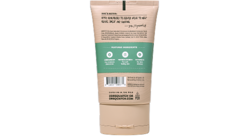Dr. Squatch® Men's Natural Anti-Chafe Precision Deodorant Rainforest Rapids Aluminum + Talc Free Perspective: bottom